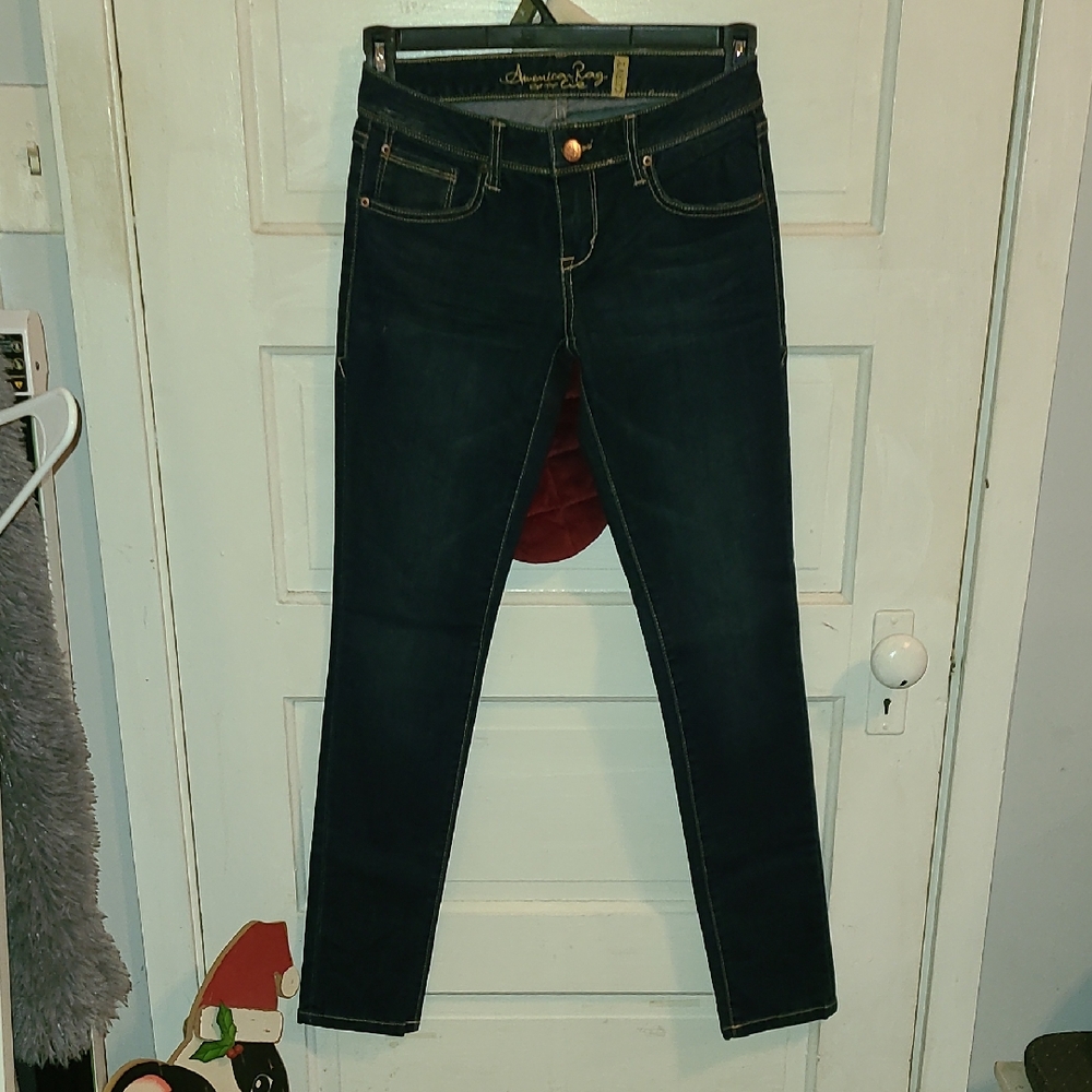 American Rag Women's Deep Blue Skinny Jeans